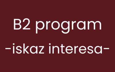 B2 – iskaz interesa