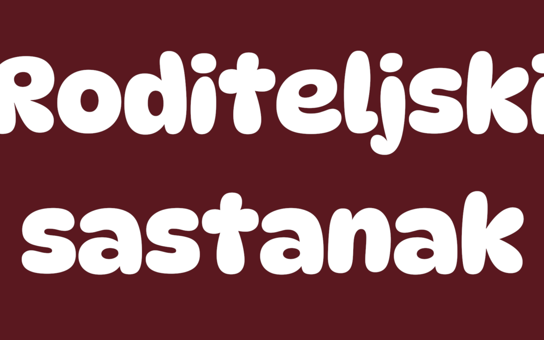 Prvi roditeljski sastanak